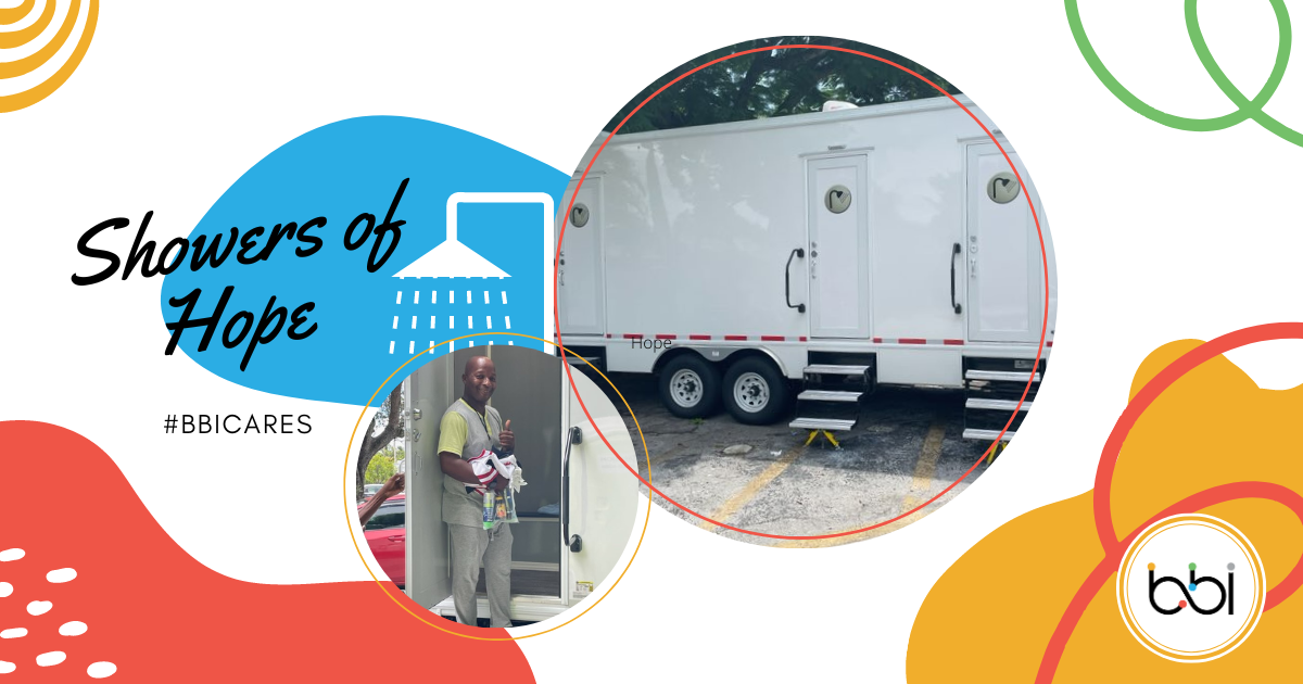 Showers of Hope A BBI Donation